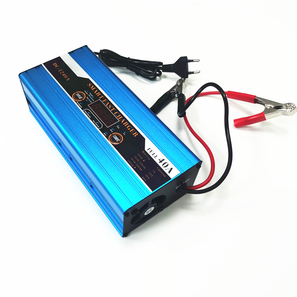 DC - 1240 12V 40A AKILLI PİL ŞARJ CİHAZI - Charger