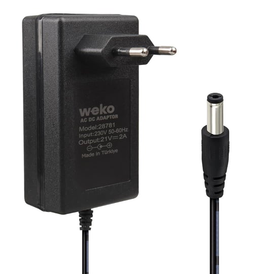 12V 3.2A WEKO ÜRETIM PLASTIK KASA MESAÜSTU ADAPTÖR - Adaptor