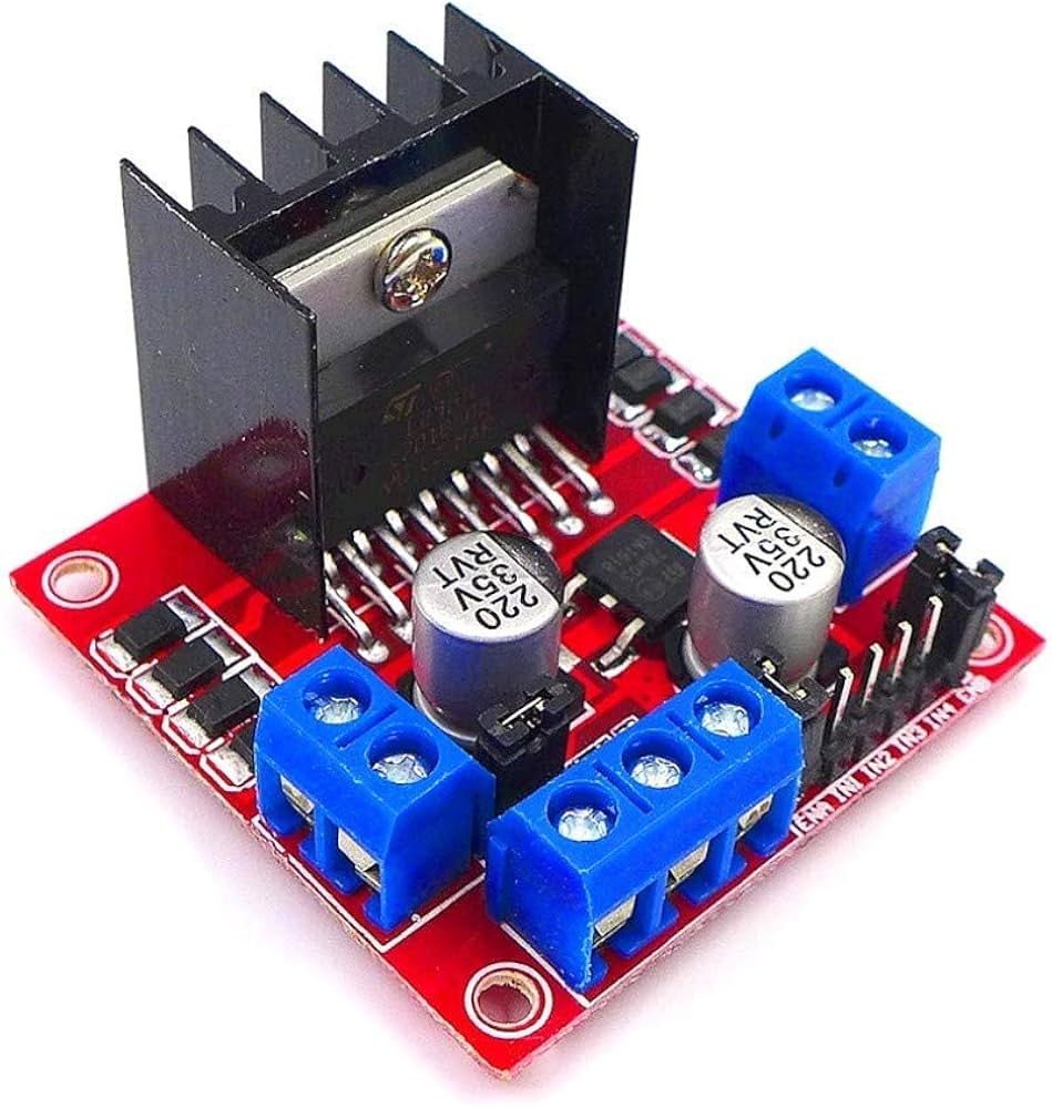 L298 DC ve Step Motor Sürücü Modülü - Motor and Motor Drivers
