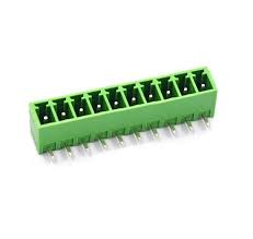 10 Pin 3.50mm 180° Erkek Geçmeli Yeşil Klemens - Connectors