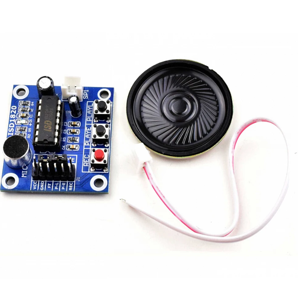 ISD1820 Ses Kayıt Modülü - Mikrofonlu - Sensors & Modules