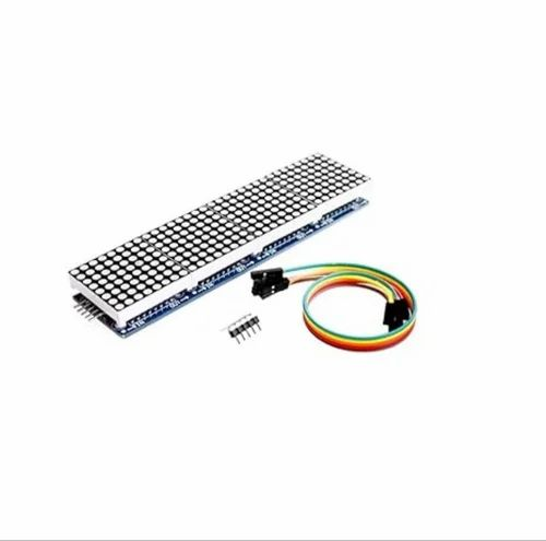 Max7219 Arduino Mikrodenetleyici için Dot Matrix Modülü 4'ü 5p Hatlı Tek Ekranda - LCD and Display