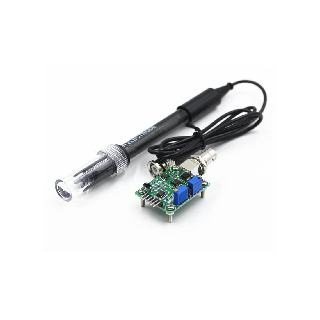Techtonics PH Elektrot Probu BNC ile PH Sensör Modülü - Sensors & Modules