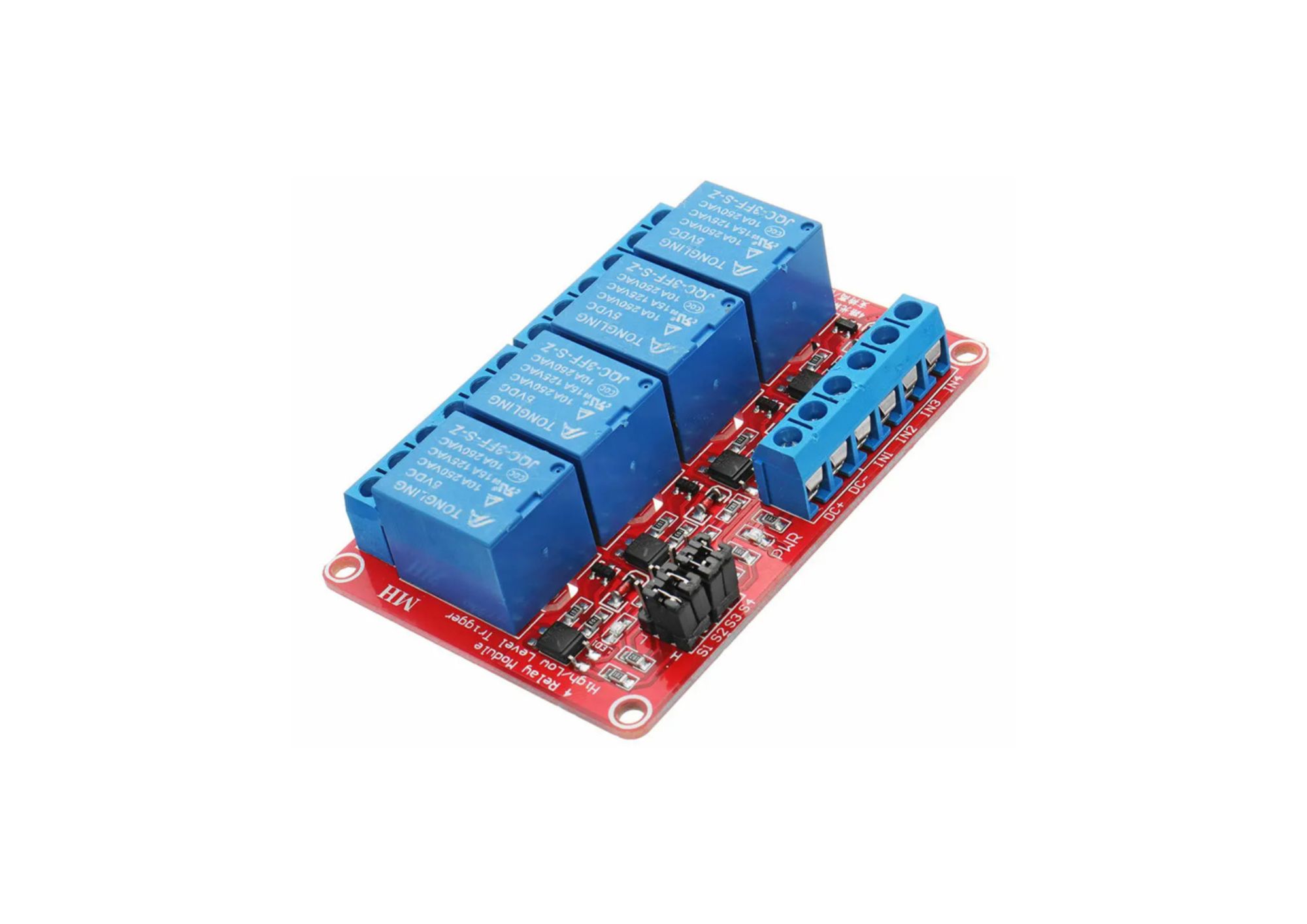 4 Kanal 12V Röle Modülü - Sensors & Modules