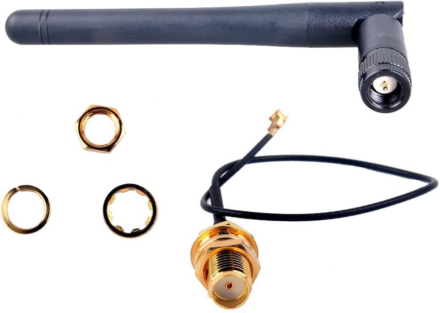 ESp32 2.4G 3DBI Antena U.FL to female SMA - ESP-WIFI