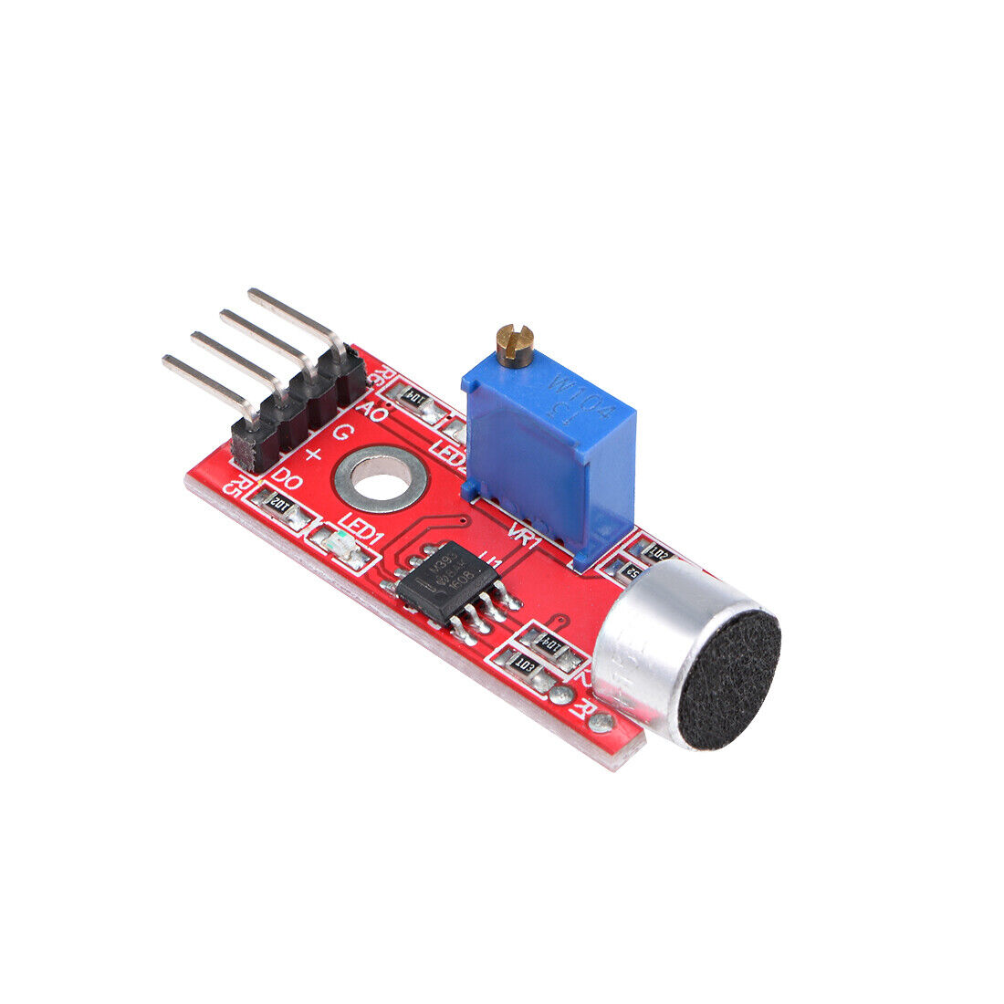 Ses Sensörü Kartı Mikrofon Sensörü 4 Pin - Sensors & Modules