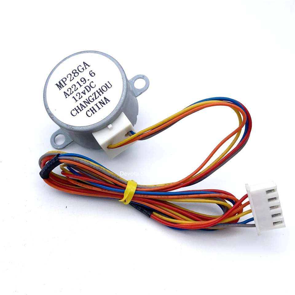 MP28GA 12V Eski versiyon klima dönüş motoru, 28BYJ48 step motor - Motor and Motor Drivers