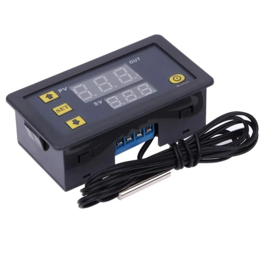 12 V 20A Dijital Ayarlanabilir Mini Termostat - Measuring and Testing Instruments
