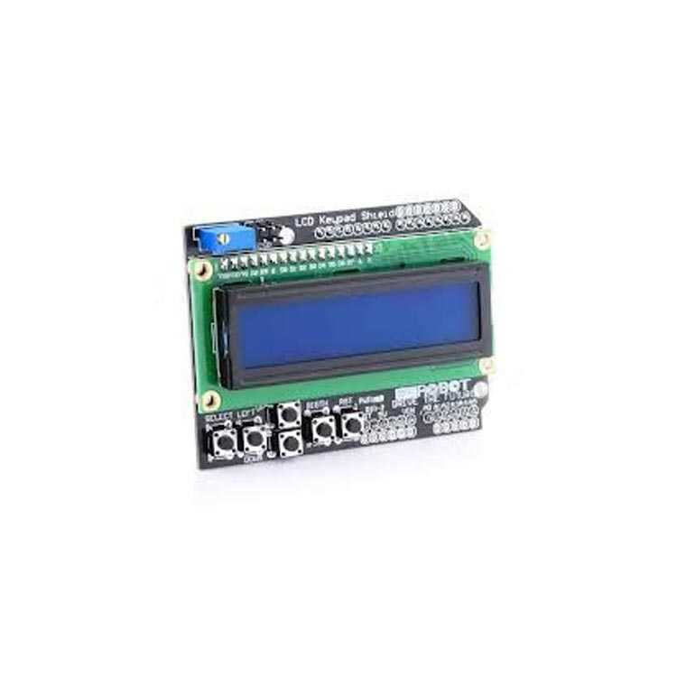 Arduino LCD Keypad Shield - Arduino Tuşlu 2x16 LCD Ekran Modülü - LCD and Display