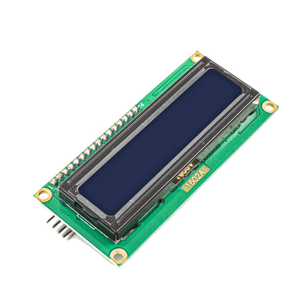 2x16 LCD Ekran Sol Üst Mavi - Qapass - LCD and Display