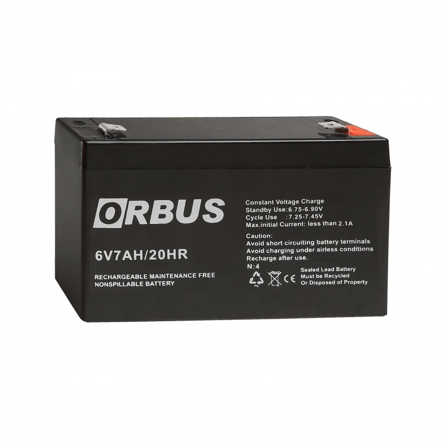 ORBUS BATTERY 6V 7A - Battery