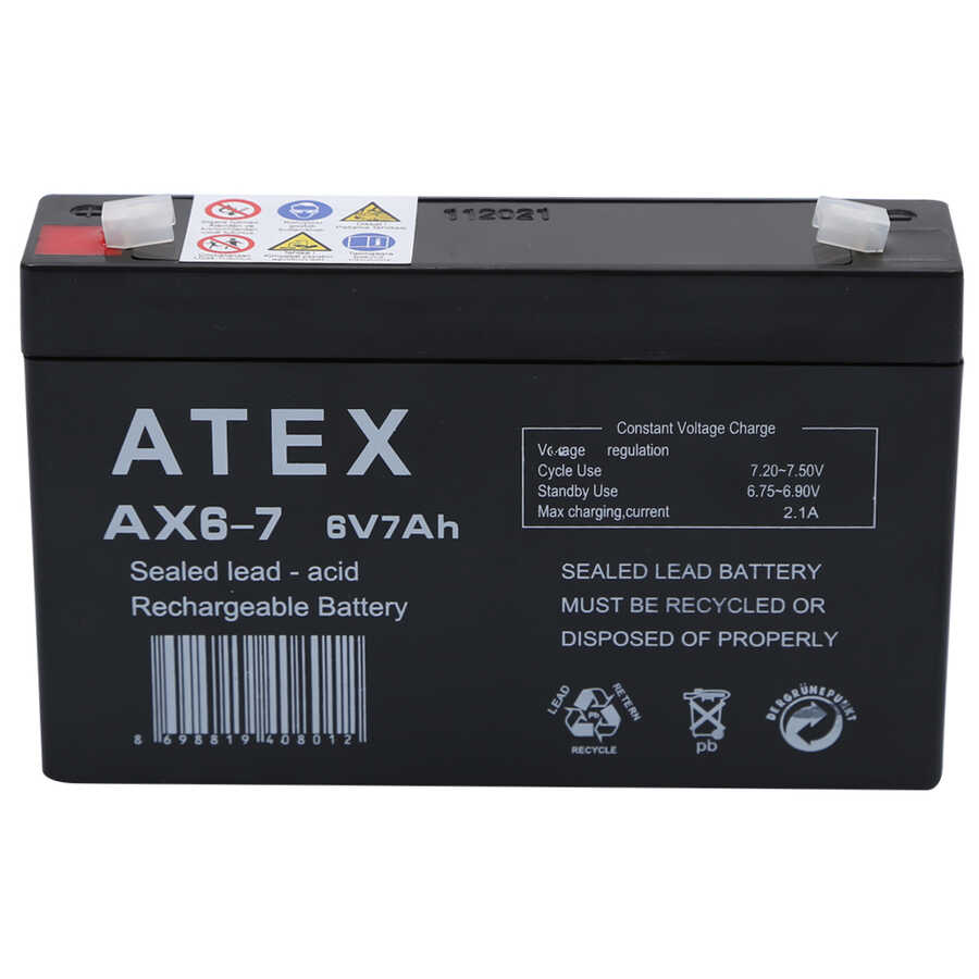 ATEX BATTERY 6V 7A - Battery