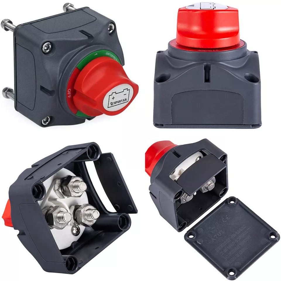 BATTERY SWITCH 500A 2P12-24A ON-OFF (IC-275A-2) - Battery