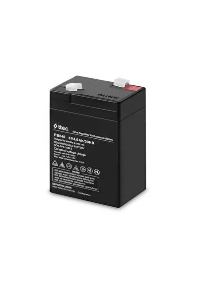 TTEC 6V 4AH/ 20HR BATTERY - Battery
