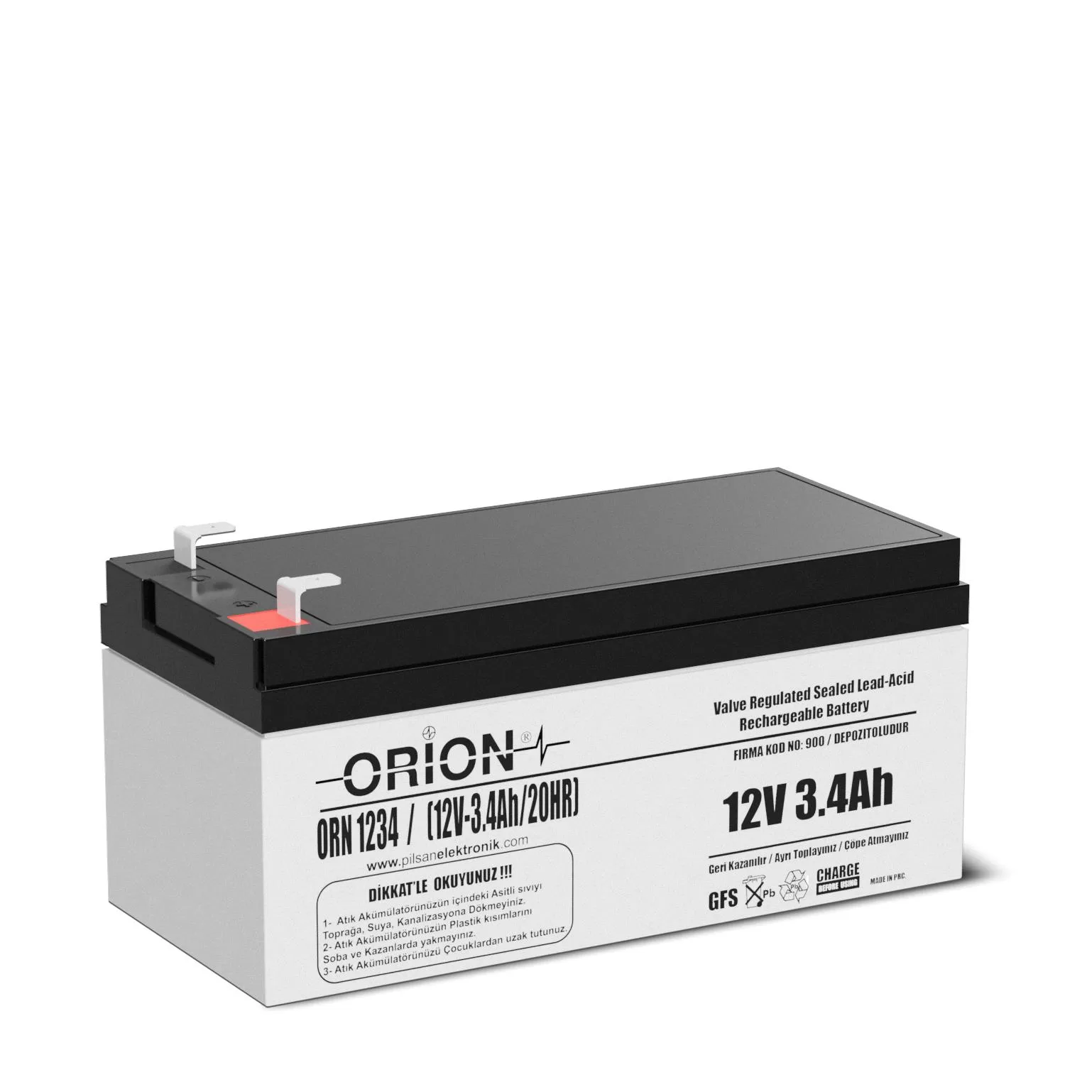 ORION BATTERY 12V 3.4A - Battery