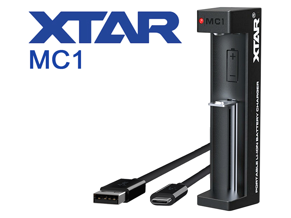 XTAR MC1 Type-C Lİ-İON BATTERY CHARGER - Battery