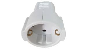 RS PRO Germany maıns socket whıte 16a cable 250v screw - Socket