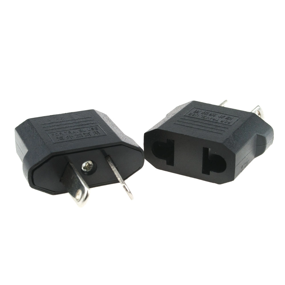 AMERICAN TYPE SOCKET CONVERTER PLUG Whıte/Black - Electric