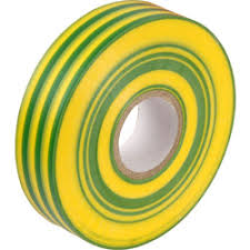 Insulation Tape Green/Yellow 19mm x 33m - Tape