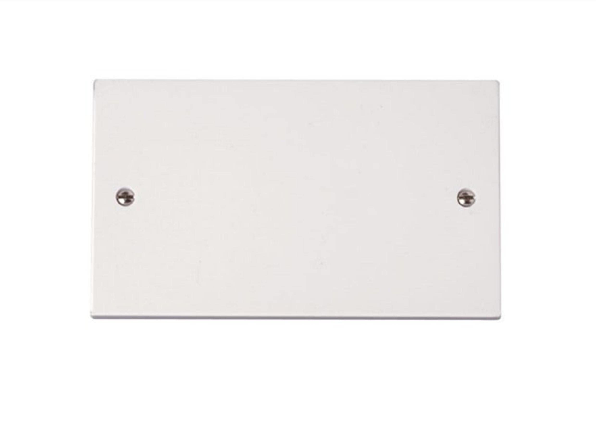 2 -Gang (ÇİFT) KÖRLEME PLAKASI - BLANK PLATE