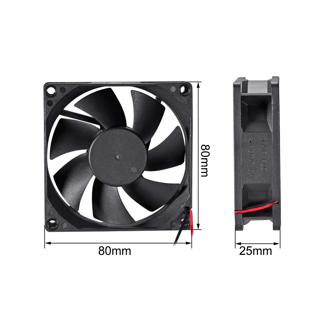 80 x 80 x 25mm 24V 0.14A FAN - FAN