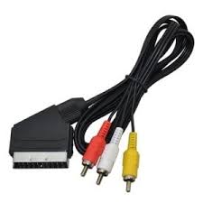 Scart Adaptörü - 3 RCA Kablosu - Cable