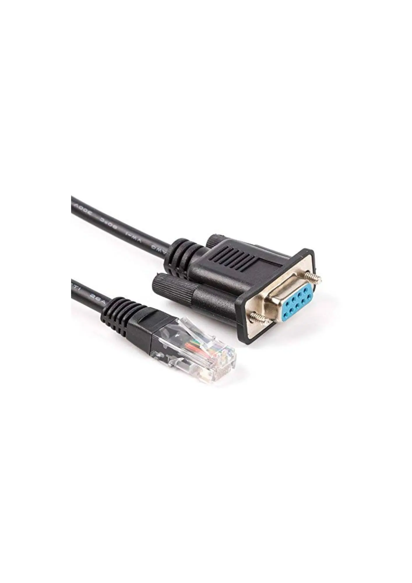 RS232 - RJ45 9-PIN DB9 Seri Port Dişi - Cable