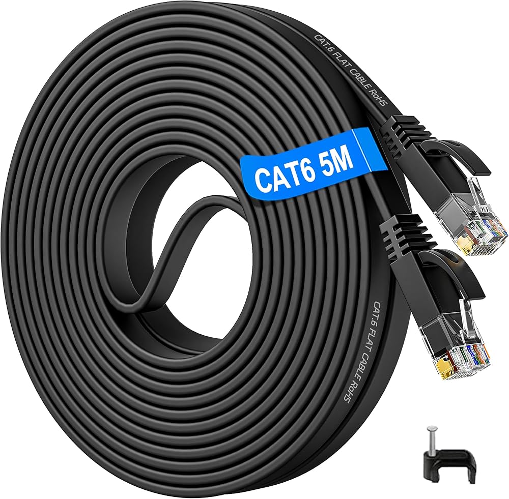 5 METER CAT-6 INTERNET CABLE - Electronics