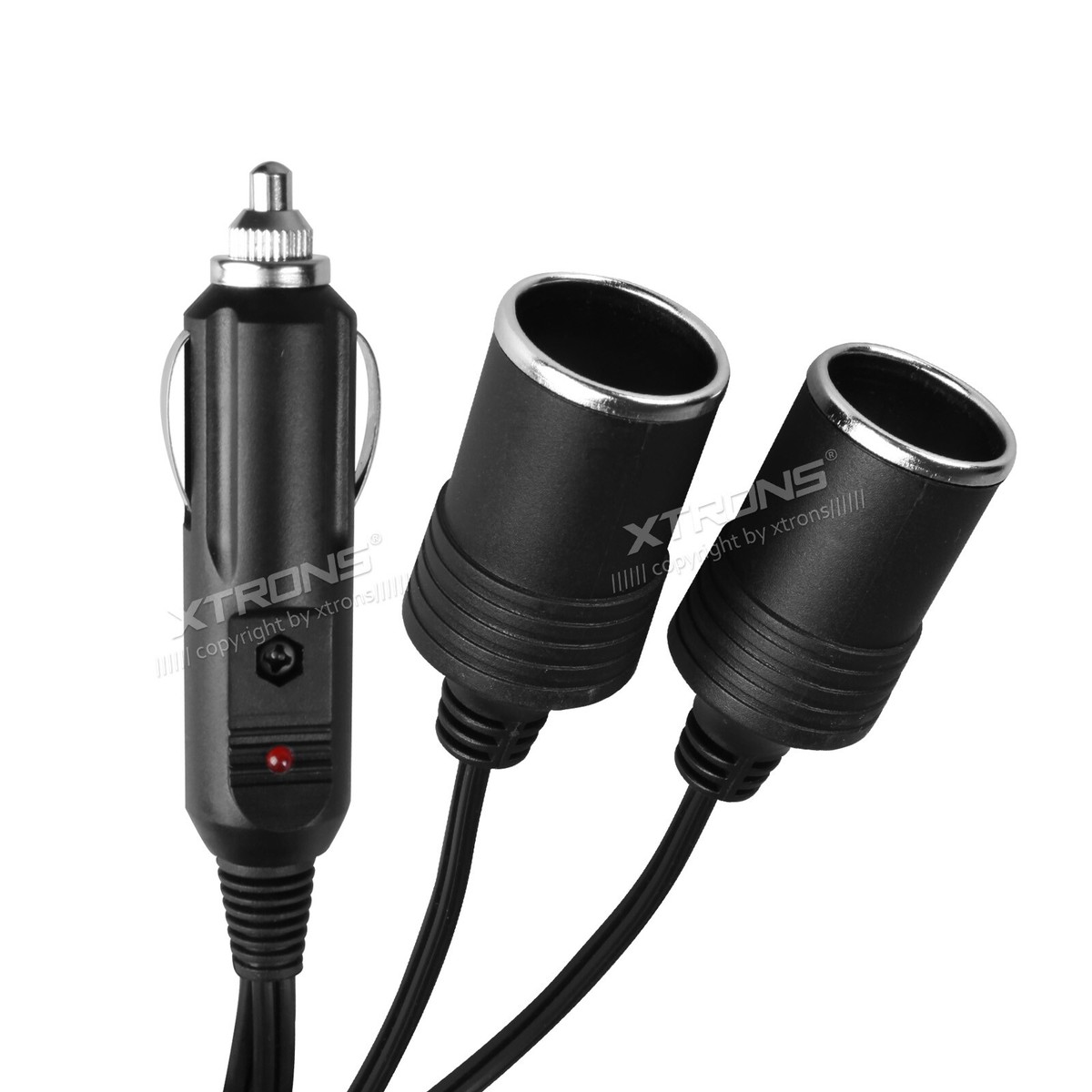 CIGARETTE LIGHTER PLUG SPLITTER (2-WAY) - Electronics