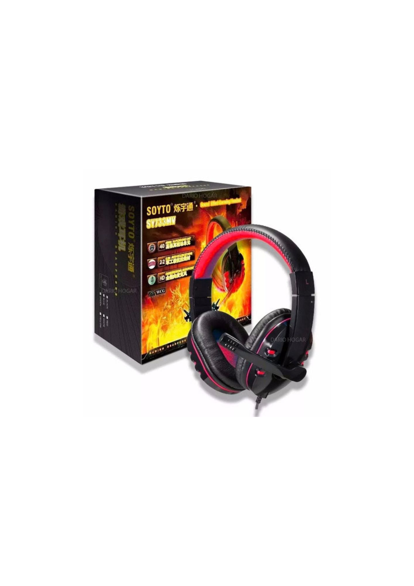 SY733MV GAMING HEADPHONE - HEADPHONE