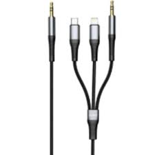 SUNIX 3 IN 1 AUX JACK ADAPTER - Cable