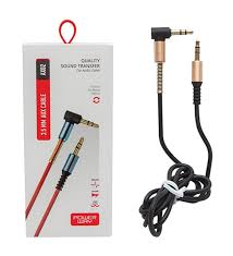 3,5 mm POWER WAY AUX KABLOSU AX02 SES TRANSFER ARAÇ SES KABLOSU - Cable