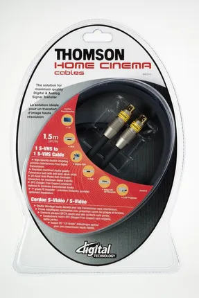 THOMSON HOME THEATER CABLE (KHC015) S-VHS 1.5M - Electronics