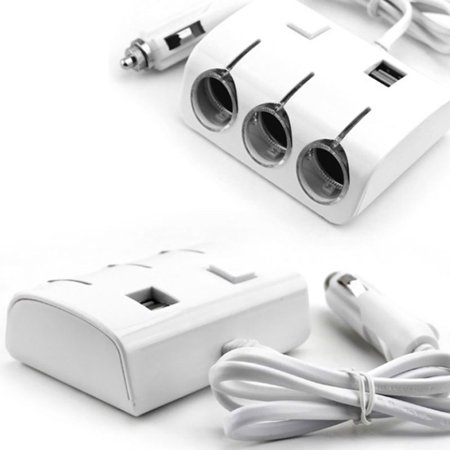 Adaptor Triple CON USB for Car - Electronics