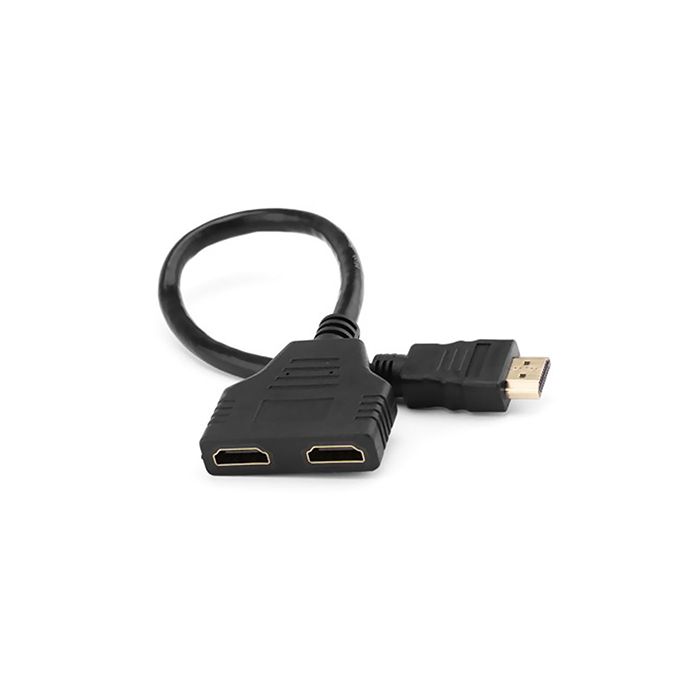 HDMI MALE-HDMI FEMALE x 2 ADAPTER HDMI SPLITTER CABLE - Electronics
