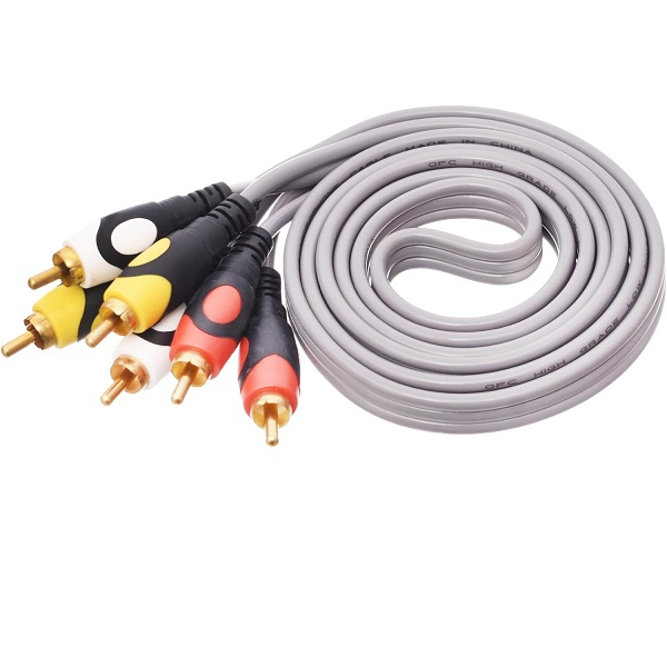 3 RCA-3 RCA 1.5 Meter Cable - Electronics