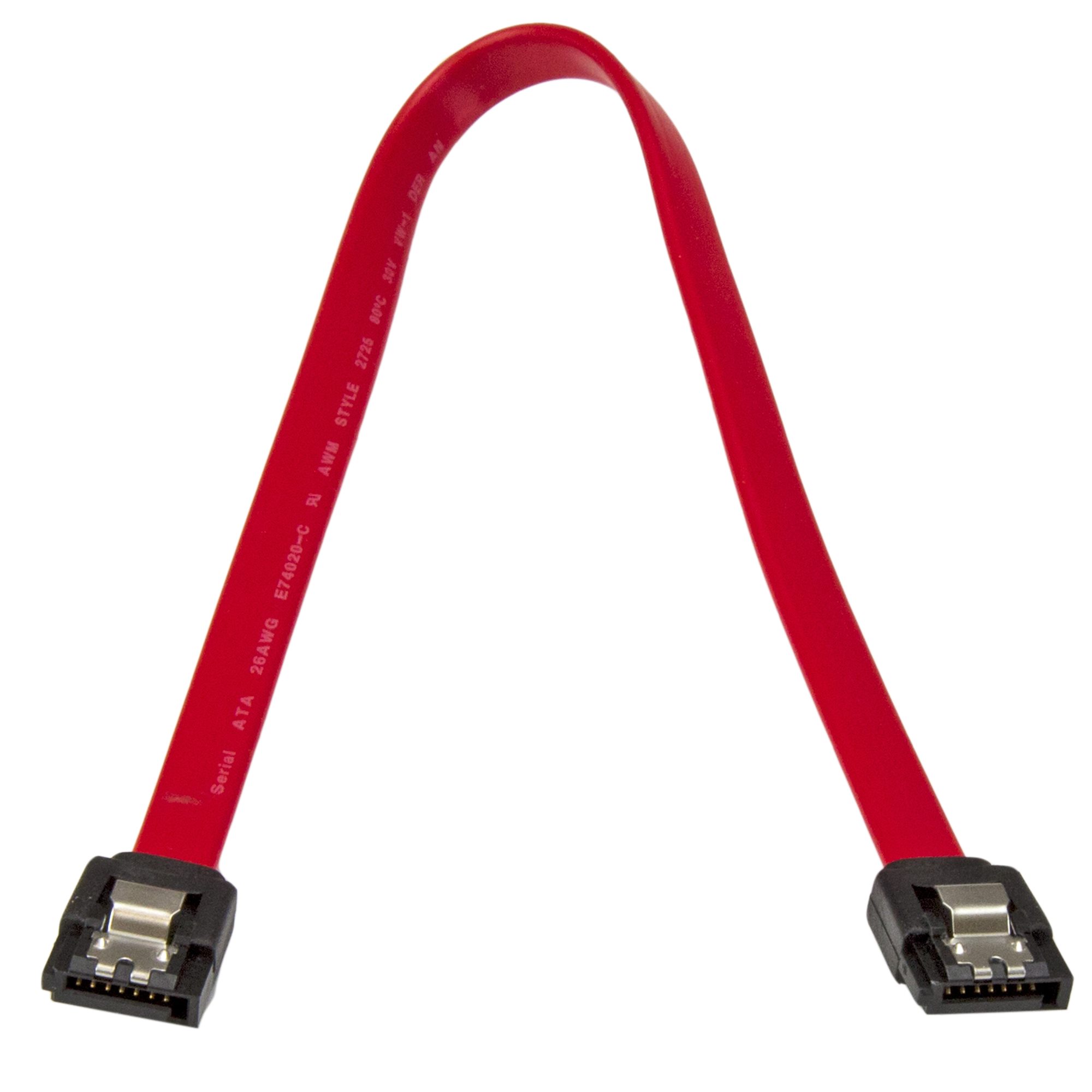 12in Latching SATA Cable-SATA Cable Serial ATA - Electronics