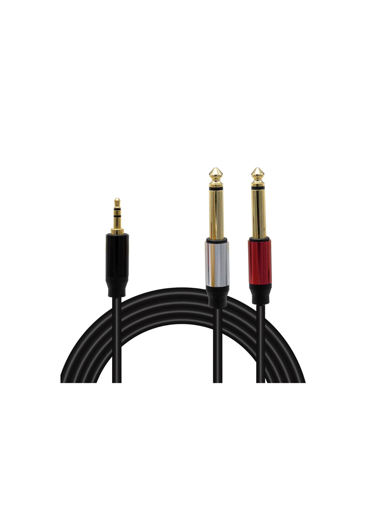 LD360 3,5 mm Aux Stereo Erkek - 2x 6,3 mm Mono Erkek 1,5 Metre Kablo - Cable