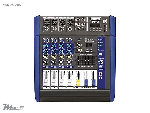 MIDEX MP700 Motorlu Mikser - Sound