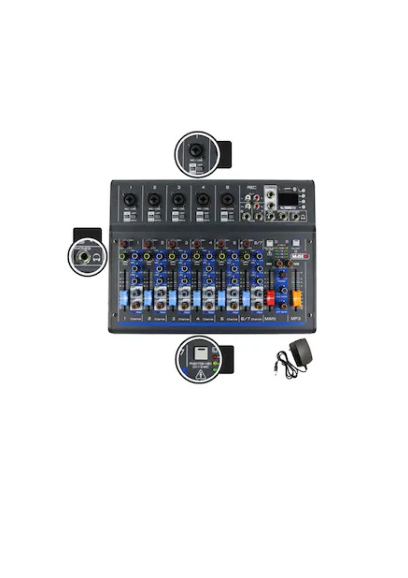 MDX-07FXU Midex Profesyonel Mikser - Sound