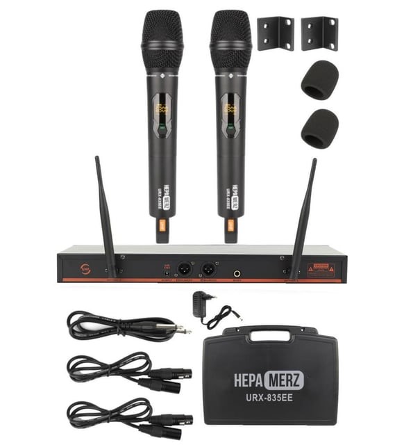 HEPA MERZ PROFESYONEL KABLOSUZ MİKROFON SİSTEMİ - Sound