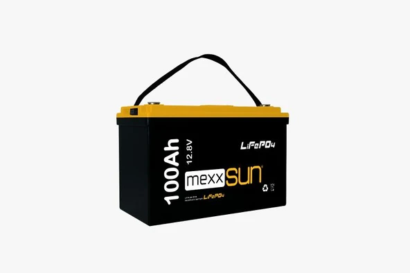 12.8V LiFePO4 100AH MEXXSUN 5KW - LITHIUM