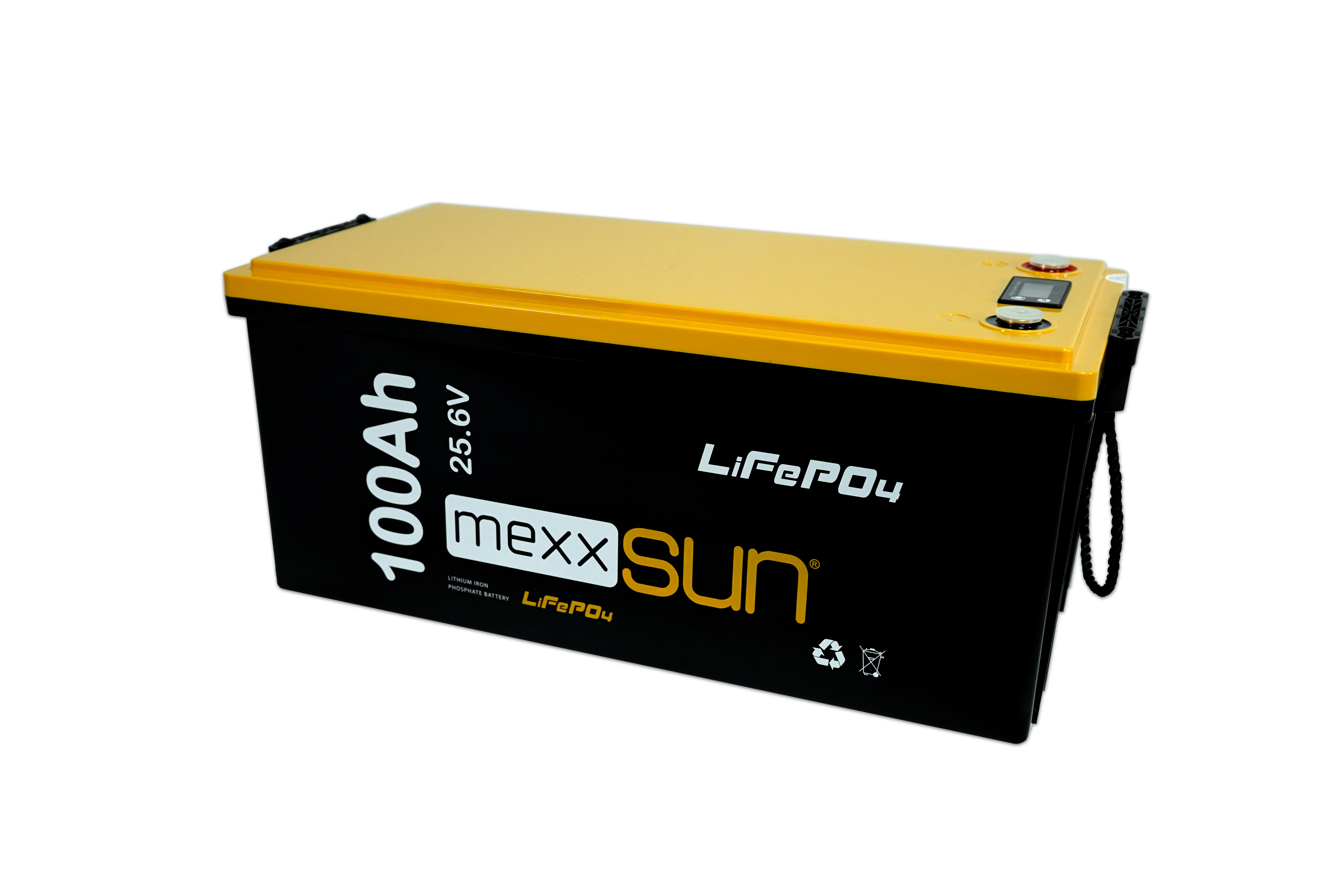 25.6V LiFePO4 100AH MEXXSUN - LITHIUM