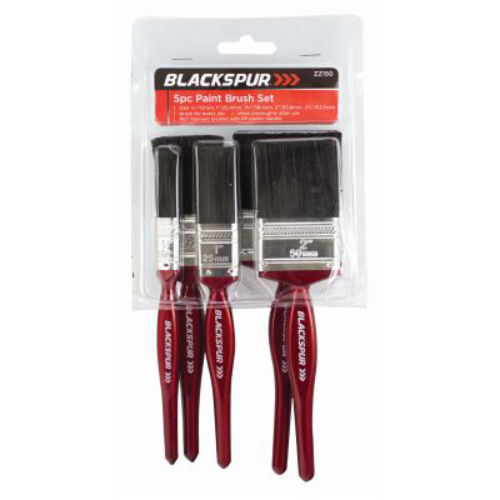 BLACKSPUR 5PC PAINT BRUSH SET - BRUSH SET