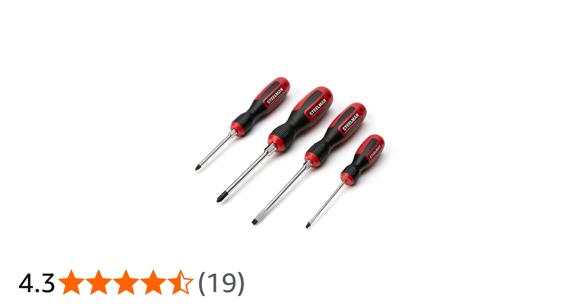JIA RUEI 4PCS SCREWDRIVER SET - SCREWDRIVER
