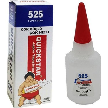 QUICKSTAR 525 SÜPER YAPIŞTIRICI - SUPER GLUE