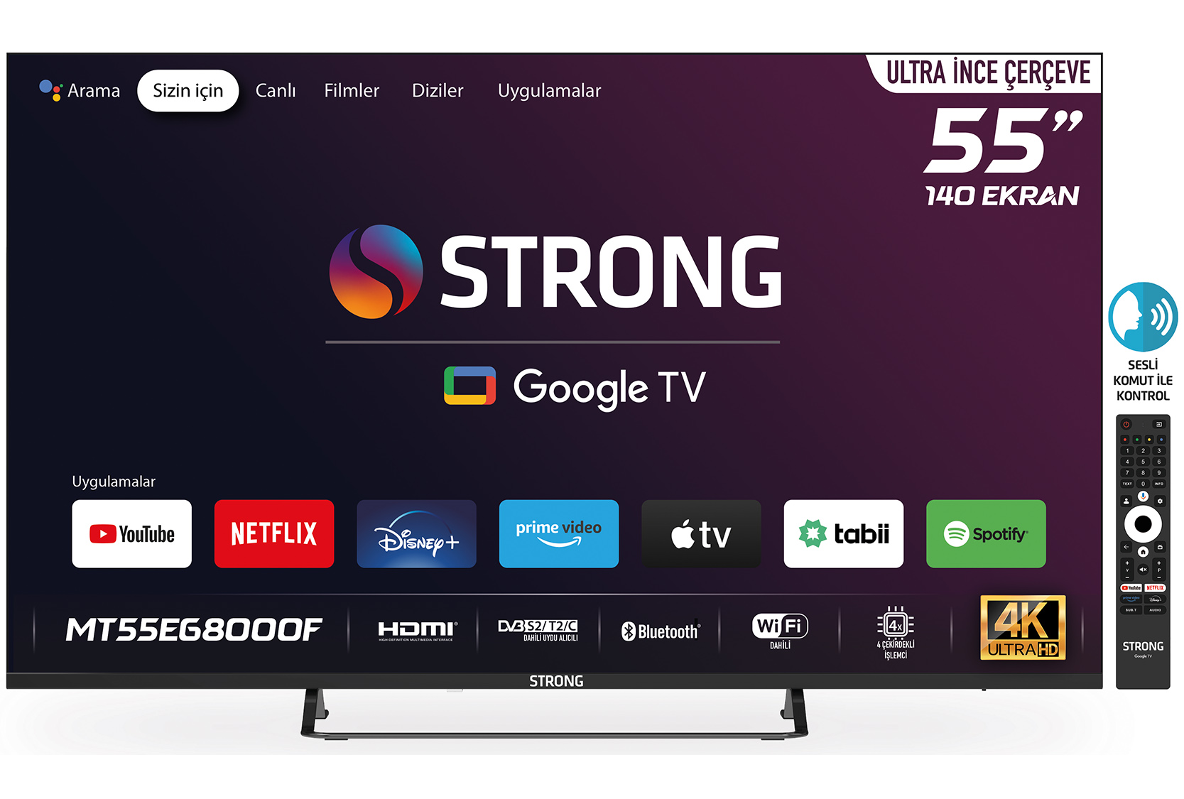 Strong Waleos Smart TV 55 Inch - Television