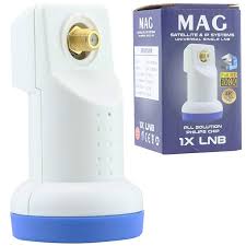 MAG UNIVERSAL SINGLE LNB - SATELLITE & IP SYSTEMS