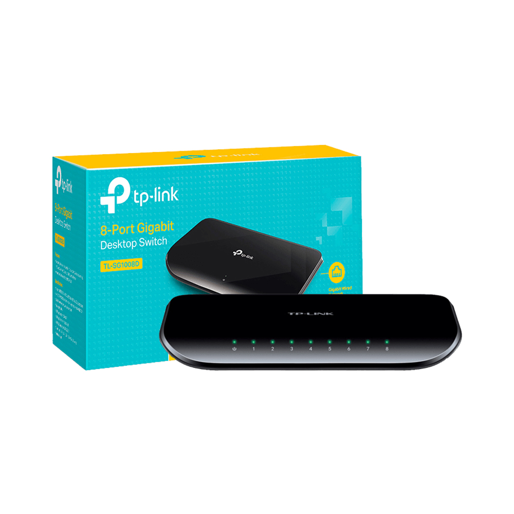 8-Port Gigabit Desktop Switch TL-SG1008D - TV Remote