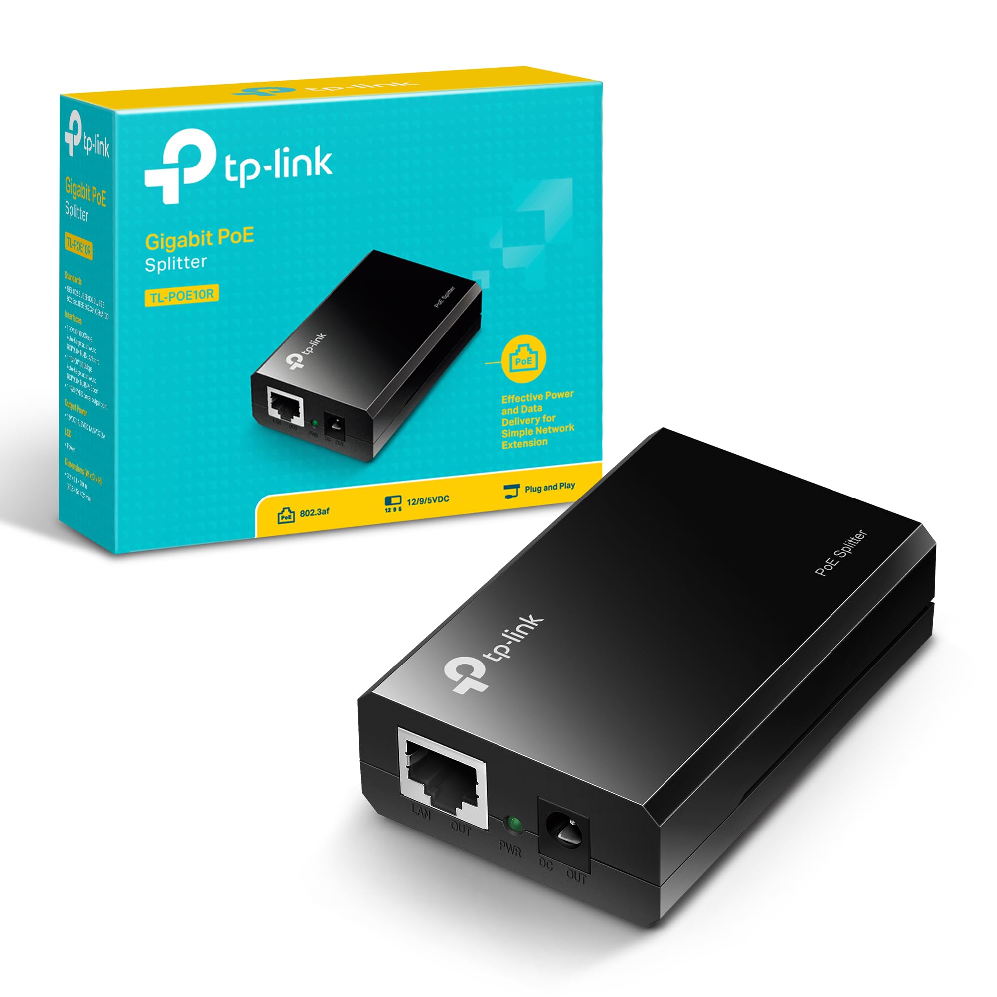 GİGABİT PoE Splitter TL-POE10R - TV Remote